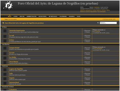 Nuevo foro en pruebas